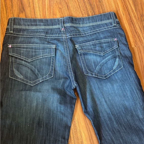 Women Zara TRF Denim Rules blue jeans size 8 preowned - Picture 5 of 16